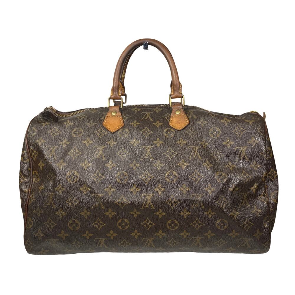 Louis Vuitton Speedy 40 Monogram Canvas 1985 Vintage Handbag Distressed Project
